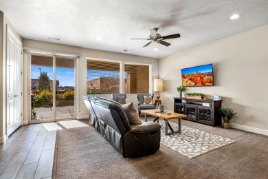 This stunning home is located in the highly sought-after on Entrada at Snow Canyon in Utah - for sale on GolfHomes.com, golf home, golf lot
