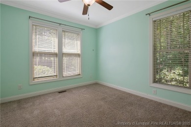 One of a kind custom, ranch-style home with courtyard entry and on Anderson Creek Golf Club in North Carolina - for sale on GolfHomes.com, golf home, golf lot