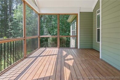 One of a kind custom, ranch-style home with courtyard entry and on Anderson Creek Golf Club in North Carolina - for sale on GolfHomes.com, golf home, golf lot