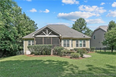 One of a kind custom, ranch-style home with courtyard entry and on Anderson Creek Golf Club in North Carolina - for sale on GolfHomes.com, golf home, golf lot
