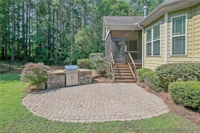 One of a kind custom, ranch-style home with courtyard entry and on Anderson Creek Golf Club in North Carolina - for sale on GolfHomes.com, golf home, golf lot