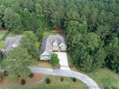 One of a kind custom, ranch-style home with courtyard entry and on Anderson Creek Golf Club in North Carolina - for sale on GolfHomes.com, golf home, golf lot