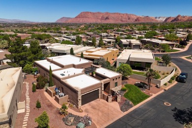Tucked inside the exclusive gated enclave of Tuweap Point, this on Entrada at Snow Canyon in Utah - for sale on GolfHomes.com, golf home, golf lot