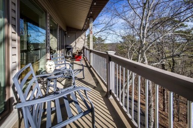 Stunning upstairs end unit Cliffside Lodge, Lakeview and Sugar on Indian Hills Country Club in Arkansas - for sale on GolfHomes.com, golf home, golf lot