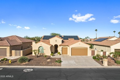 GOLF COURSE VIEW! Experience the best of resort-style living in on Tuscany Falls At Pebble Creek in Arizona - for sale on GolfHomes.com, golf home, golf lot
