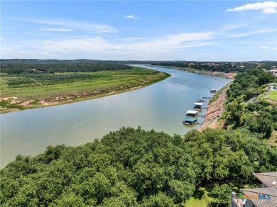 Take in the panoramic views of Lake Travis from your peninsula on Palmer Lakeside At Barton Creek in Texas - for sale on GolfHomes.com, golf home, golf lot