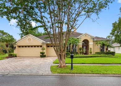 This updated waterfront pool home delivers an outstanding living on Westchase Golf Club in Florida - for sale on GolfHomes.com, golf home, golf lot