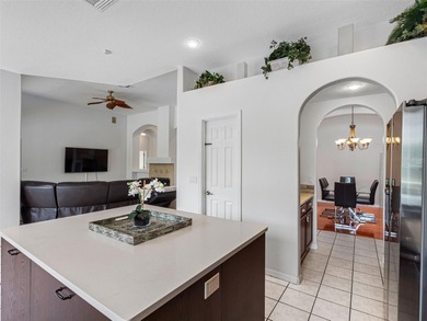 This updated waterfront pool home delivers an outstanding living on Westchase Golf Club in Florida - for sale on GolfHomes.com, golf home, golf lot