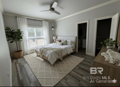 Super cute home perched at the end of a quiet and lovely cu de on Lake Forest Yacht and Country Club in Alabama - for sale on GolfHomes.com, golf home, golf lot