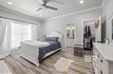 Super cute home perched at the end of a quiet and lovely cu de on Lake Forest Yacht and Country Club in Alabama - for sale on GolfHomes.com, golf home, golf lot