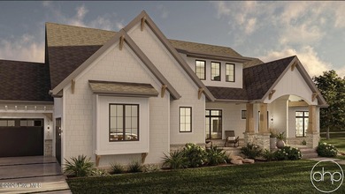 This is a to-be-built residence. Photos of Cottage Hill floor on River Landing Golf Course in North Carolina - for sale on GolfHomes.com, golf home, golf lot