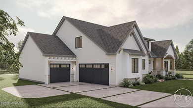 This is a to-be-built residence. Photos of Cottage Hill floor on River Landing Golf Course in North Carolina - for sale on GolfHomes.com, golf home, golf lot