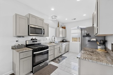 Enjoy the golf course community in this almost new home modern on Tierra Del Sol Golf Course in New Mexico - for sale on GolfHomes.com, golf home, golf lot