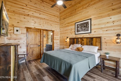 Newly constructed cabin in the Cobbly Nob community just outside on Bent Creek Golf Course in Tennessee - for sale on GolfHomes.com, golf home, golf lot