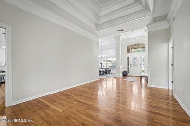 This delightful 5-bedroom, 3-bathroom custom brick home is a on Country Club of Orange Park in Florida - for sale on GolfHomes.com, golf home, golf lot