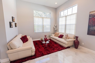 Impressive 3BR/3.5BA/2CG golf-front pool home in PGA Verano 4th on PGA Golf Club in PGA Village in Florida - for sale on GolfHomes.com, golf home, golf lot