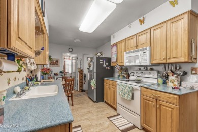 Discover this charming Gemini-Twin home in the 55+ community of on Sun City Lakes West and East in Arizona - for sale on GolfHomes.com, golf home, golf lot