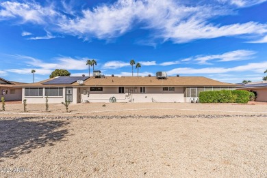 Discover this charming Gemini-Twin home in the 55+ community of on Sun City Lakes West and East in Arizona - for sale on GolfHomes.com, golf home, golf lot