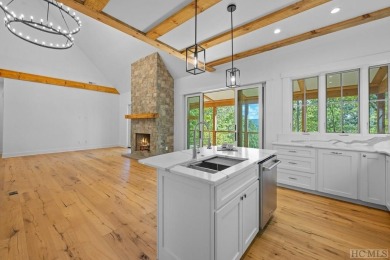 Discover luxury mountain living in this new construction on Trillium Links in North Carolina - for sale on GolfHomes.com, golf home, golf lot