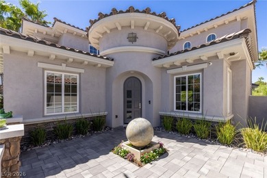 Unobstructed golf course & mountain views define this reimagined on Red Rock Country Club in Nevada - for sale on GolfHomes.com, golf home, golf lot