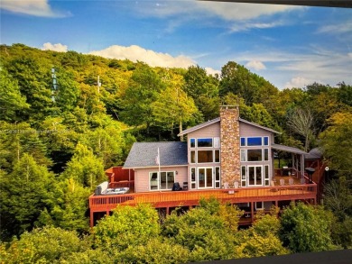 TWO HOMES located on 5 Acres: The Best Long Range Views. The on Beech Mountain Club in North Carolina - for sale on GolfHomes.com, golf home, golf lot