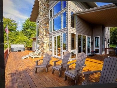 TWO HOMES located on 5 Acres: The Best Long Range Views. The on Beech Mountain Club in North Carolina - for sale on GolfHomes.com, golf home, golf lot
