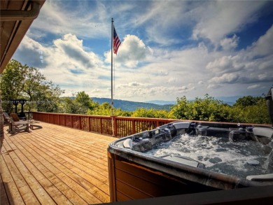 TWO HOMES located on 5 Acres: The Best Long Range Views. The on Beech Mountain Club in North Carolina - for sale on GolfHomes.com, golf home, golf lot