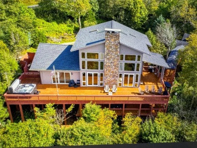 TWO HOMES located on 5 Acres: The Best Long Range Views. The on Beech Mountain Club in North Carolina - for sale on GolfHomes.com, golf home, golf lot