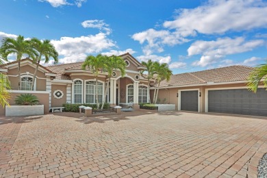 STUNNING, CUSTOM DESIGNED RESIDENCE, PERFECTLY SITUATED ON A 1/2 on The Legacy Golf and Tennis Club in Florida - for sale on GolfHomes.com, golf home, golf lot