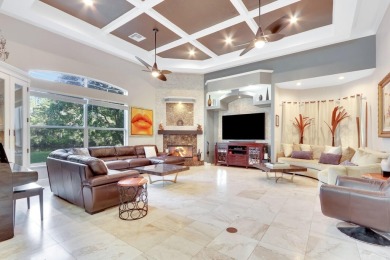 STUNNING, CUSTOM DESIGNED RESIDENCE, PERFECTLY SITUATED ON A 1/2 on The Legacy Golf and Tennis Club in Florida - for sale on GolfHomes.com, golf home, golf lot