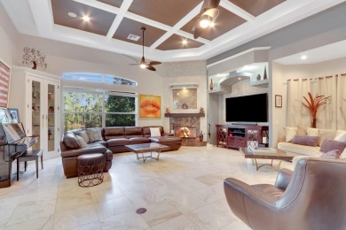 STUNNING, CUSTOM DESIGNED RESIDENCE, PERFECTLY SITUATED ON A 1/2 on The Legacy Golf and Tennis Club in Florida - for sale on GolfHomes.com, golf home, golf lot