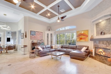 STUNNING, CUSTOM DESIGNED RESIDENCE, PERFECTLY SITUATED ON A 1/2 on The Legacy Golf and Tennis Club in Florida - for sale on GolfHomes.com, golf home, golf lot