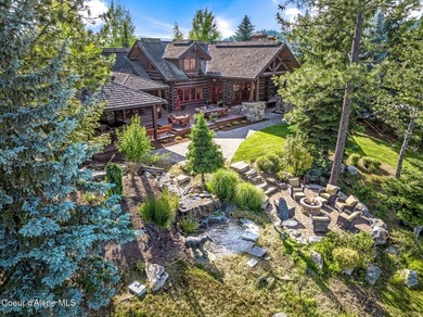 LUXURIOUS LOG HOME AT PRESTIGIOUS BLACK ROCK. Tucked on a serene on The Golf Club at Black Rock in Idaho - for sale on GolfHomes.com, golf home, golf lot