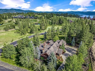LUXURIOUS LOG HOME AT PRESTIGIOUS BLACK ROCK. Tucked on a serene on The Golf Club at Black Rock in Idaho - for sale on GolfHomes.com, golf home, golf lot