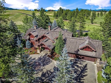 LUXURIOUS LOG HOME AT PRESTIGIOUS BLACK ROCK. Tucked on a serene on The Golf Club at Black Rock in Idaho - for sale on GolfHomes.com, golf home, golf lot