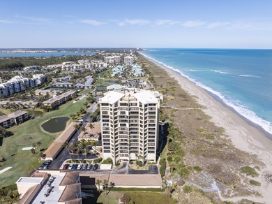 Stunning panoramic ocean and river views await from this on Ocean Village Golf Course in Florida - for sale on GolfHomes.com, golf home, golf lot