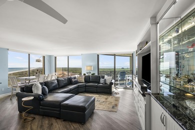 Stunning panoramic ocean and river views await from this on Ocean Village Golf Course in Florida - for sale on GolfHomes.com, golf home, golf lot