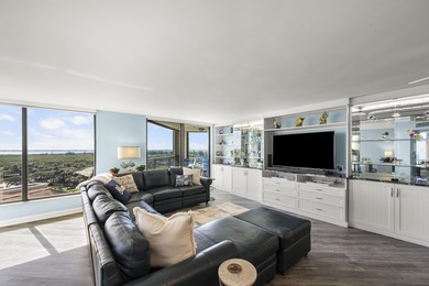 Stunning panoramic ocean and river views await from this on Ocean Village Golf Course in Florida - for sale on GolfHomes.com, golf home, golf lot