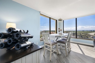 Stunning panoramic ocean and river views await from this on Ocean Village Golf Course in Florida - for sale on GolfHomes.com, golf home, golf lot