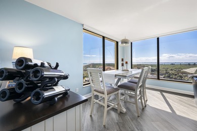 Stunning panoramic ocean and river views await from this on Ocean Village Golf Course in Florida - for sale on GolfHomes.com, golf home, golf lot