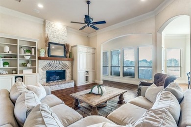 Set on a premier golf course lot with breathtaking sunset views on The Trails of Frisco Golf Club in Texas - for sale on GolfHomes.com, golf home, golf lot