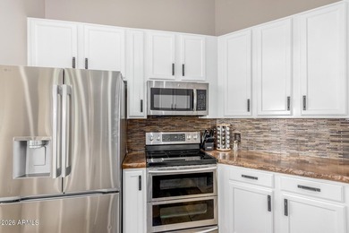 This luxurious three-bedroom golf course townhome is on TPC of Scottsdale  in Arizona - for sale on GolfHomes.com, golf home, golf lot