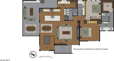 Experience refined mountain living in this move-in ready on Headwaters Golf Course At Granby Ranch in Colorado - for sale on GolfHomes.com, golf home, golf lot