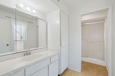 Welcome to this beautifully maintained Highland model home in on Sun City Lakes West and East in Arizona - for sale on GolfHomes.com, golf home, golf lot