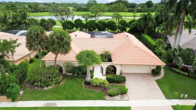 Spacious property directly on the Golf Course with beautiful on The Country Club At Boca Raton in Florida - for sale on GolfHomes.com, golf home, golf lot