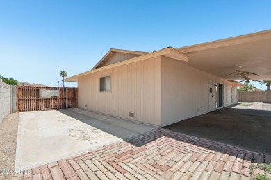Welcome to this beautifully maintained Highland model home in on Sun City Lakes West and East in Arizona - for sale on GolfHomes.com, golf home, golf lot