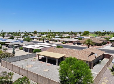 Welcome to this beautifully maintained Highland model home in on Sun City Lakes West and East in Arizona - for sale on GolfHomes.com, golf home, golf lot