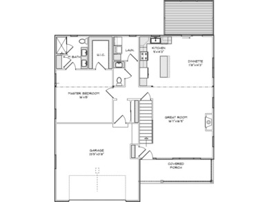 The Emerson is a 3 bed, 2.5 bath home on a lookout basement lot on Twin Lakes Country Club in Wisconsin - for sale on GolfHomes.com, golf home, golf lot