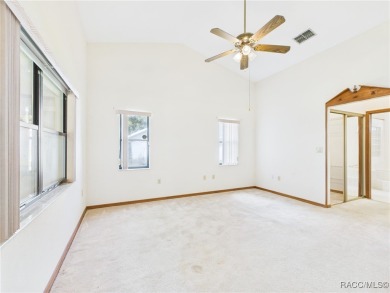 Discover this spacious 3/2.5/2 residence nestled on a cul-de-sac on Sugarmill Woods Golf and Country Club in Florida - for sale on GolfHomes.com, golf home, golf lot
