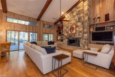 Stunning Mid-Century Home with Views of the 14th hole at on Colonial Country Club in North Carolina - for sale on GolfHomes.com, golf home, golf lot